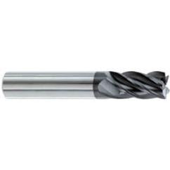 3/4" Dia. - 1-1/2" LOC - 4" OAL - .030-.035 Radius 5 FL Carbide S/E HP End Mill-AlTiN - Industrial Tool & Supply