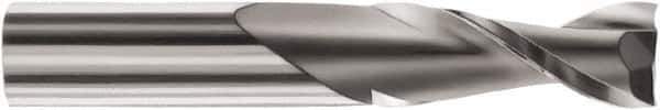 SGS - 5/16" Cutting Diam x 1" Length of Cut, 2 Flute, Upcut Spiral Router Bit - Uncoated, Right Hand Cut, Solid Carbide, 2-1/2" OAL x 5/16" Shank Diam, Square End - Industrial Tool & Supply