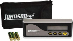 Johnson Level & Tool - 90° Max Measurement Electronic Inclinometer - Digital - Industrial Tool & Supply
