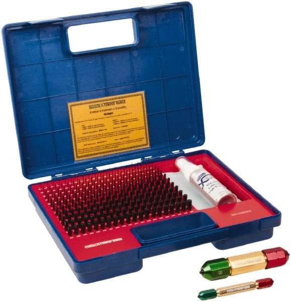 Fowler - Plug & Pin Gage Sets   Minimum Diameter (Decimal Inch): 0.0110    Maximum Diameter (Decimal Inch): 0.2500 - Industrial Tool & Supply