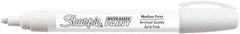 Sharpie - White Paint Stick - Medium Tip, Water Based - Industrial Tool & Supply