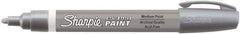 Sharpie - Silver Paint Stick - Medium Tip, Water Based - Industrial Tool & Supply