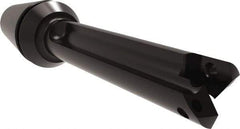 Allied Machine and Engineering - Series Y, 3/8 to 27/64" Diam, ER16 ER Collet, Straight Flute Spade Drill - 1-3/8" Max Depth, 1-29/32" Body Length, 3-5/64" OAL, Short Length, Through Coolant - Industrial Tool & Supply