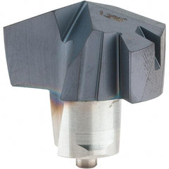 Iscar - Series ICM, 31.75mm Diam Grade IC908 Replaceable Drill Tip - Carbide, TiAlN/TiN Finish, 31 Seat Size - Industrial Tool & Supply