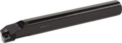 Kyocera - 1.55" Min Bore Diam, 10" OAL, 1-1/4" Shank Diam, A...PCLN Indexable Boring Bar - 2" Max Bore Depth, CNGA 43.., CNGG 43.., CNMA 43.., CNMG 43.., CNMM 43.., CNMP 43.. Insert, Pin Lock Assembly Holding Method - Industrial Tool & Supply