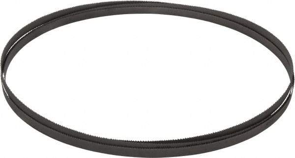 Lenox - 10 to 14 TPI, 10' 10" Long x 1/2" Wide x 0.025" Thick, Welded Band Saw Blade - Bi-Metal, Toothed Edge, Modified Raker Tooth Set, Flexible Back, Contour Cutting - Industrial Tool & Supply