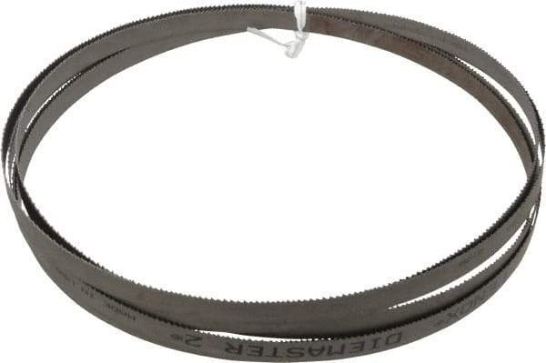 Lenox - 10 to 14 TPI, 12' 5" Long x 1/2" Wide x 0.025" Thick, Welded Band Saw Blade - Bi-Metal, Toothed Edge, Raker Tooth Set, Flexible Back, Contour Cutting - Industrial Tool & Supply