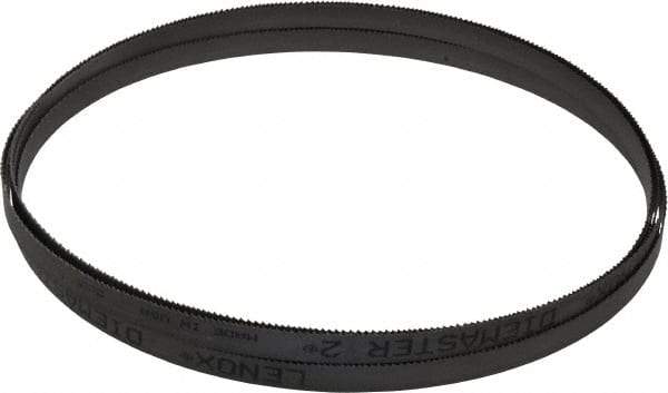 Lenox - 10 to 14 TPI, 13' 3" Long x 1/2" Wide x 0.025" Thick, Welded Band Saw Blade - Bi-Metal, Toothed Edge, Modified Raker Tooth Set, Flexible Back, Contour Cutting - Industrial Tool & Supply