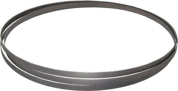 Lenox - 10 to 14 TPI, 7' 9" Long x 3/8" Wide x 0.025" Thick, Welded Band Saw Blade - Bi-Metal, Toothed Edge, Raker Tooth Set, Flexible Back, Contour Cutting - Industrial Tool & Supply