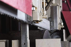 Lenox - 2 to 3 TPI, 15' 4" Long x 1-1/4" Wide x 0.042" Thick, Welded Band Saw Blade - M42, Bi-Metal, Toothed Edge, Modified Raker Tooth Set, Flexible Back - Industrial Tool & Supply