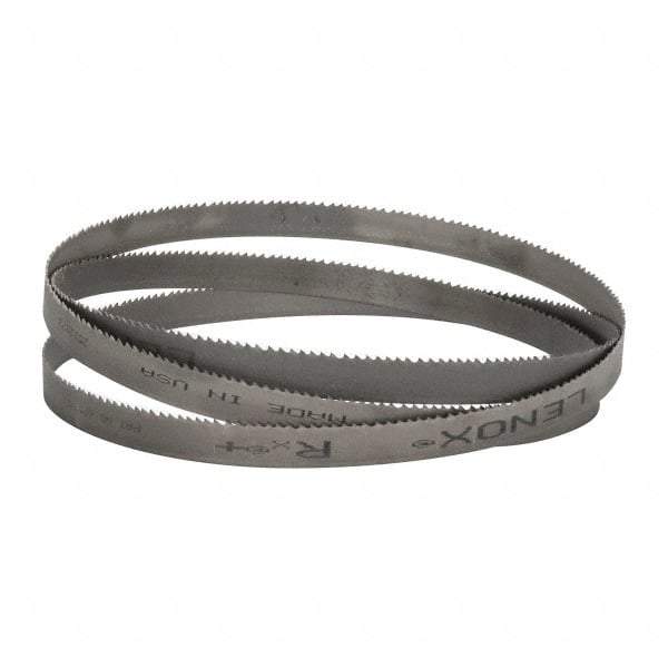 Lenox - 5 to 8 TPI, 7' 9" Long x 3/4" Wide x 0.035" Thick, Welded Band Saw Blade - Bi-Metal, Toothed Edge, Raker Tooth Set, Flexible Back - Industrial Tool & Supply