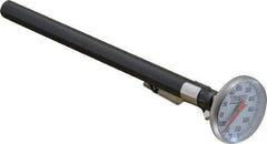 Wika - 50 to 550°F, Bimetal Pocket Thermometer - Stainless Steel - Industrial Tool & Supply