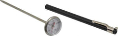 Wika - 10 to 150°C, Bimetal Pocket Thermometer - Stainless Steel - Industrial Tool & Supply