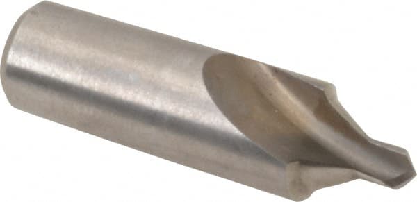 Link Industries - #15 Plain Cut 60° Incl Angle High Speed Steel Combo Drill & Countersink - Industrial Tool & Supply