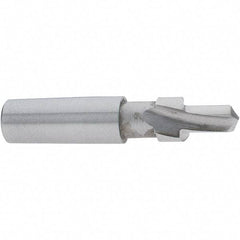 Link Industries - 0.15" Drill, 1/4" Pilot Length, High Speed Steel Bright Finish Combo Drill & Counterbore - 0.242" Head Diam, 1/4" Body Diam, 1-7/32" OAL, #6 Socket-Head Cap Screw Compatibility, Uses Adapter UA-3 - Industrial Tool & Supply