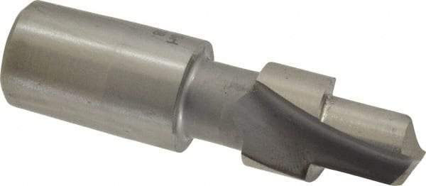Link Industries - 0.406" Drill, 15/32" Pilot Length, High Speed Steel Bright Finish Combo Drill & Counterbore - 0.593" Head Diam, 5/8" Body Diam, 2-11/32" OAL, 3/8" Socket-Head Cap Screw Compatibility, Uses Adapter UA-7 - Industrial Tool & Supply