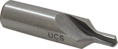Link Industries - #5 Plain Cut 82° Incl Angle High Speed Steel Combo Drill & Countersink - Industrial Tool & Supply