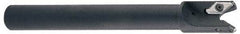 LMT - 1" Cut Diam, 0.53" Max Depth of Cut, 1" Shank Diam, 7.88" OAL, Indexable Square Shoulder End Mill - VPGT 160412-ALM Inserts, Cylindrical Shank - Industrial Tool & Supply
