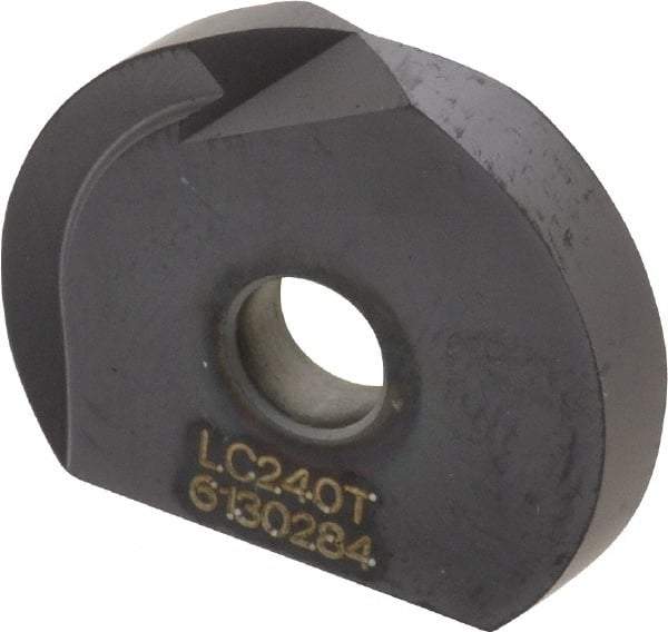 LMT - WPR1000 CF Grade LC240T Carbide Milling Insert - TiAlN/TiN Finish, 0.16" Thick, 1" Inscribed Circle - Industrial Tool & Supply