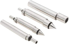 Value Collection - Double, Single End, Edge Finder Set - Ball, Conical, Cylindrical Head Type, Includes 4 Attachments, 4 Pieces - Industrial Tool & Supply