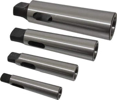 Value Collection - Morse Taper Sleeve Sets Type: Standard Reducing Sleeve Set Minimum Inside Morse Taper Size: MT1 - Exact Industrial Supply