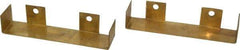 Value Collection - 4, 5 & 6" Jaw Width, Brass, Vise Jaw Cap - Compatible with 4, 5 & 6" Vises - Industrial Tool & Supply