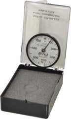 PTC Instruments - 50 to 750°F, 2 Inch Dial Diameter, Dual Magnet Mount Thermometer - 10° Division Graduation - Industrial Tool & Supply