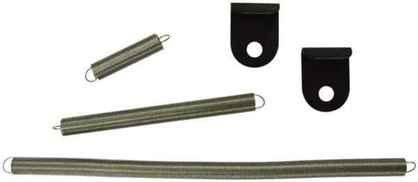 PTC Instruments - 2 Inch Dial Diameter, Pipe Surface Spring Held Thermometer - Industrial Tool & Supply