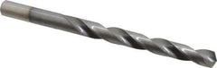 Chicago-Latrobe - 23/64" 135° High Speed Steel Jobber Drill - TiCN Finish, Right Hand Cut, Spiral Flute, Straight Shank, 4-7/8" OAL, Split Point - Industrial Tool & Supply