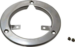 Ashcroft - 1/4 Thread, Stainless Steel Case Material, Front Flange Pressure Gauge Mounting Kit - 1% Accuracy, 316 Material Grade - Industrial Tool & Supply