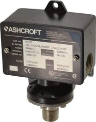 Ashcroft - 450 to 3,000 psi Adjustable Range, 12,000 Max psi, Watertight Single Setpoint - 1/4 Female - Industrial Tool & Supply