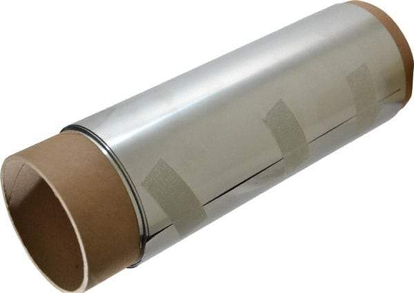 Made in USA - 25 Ft. Long x 10 Inch Wide, 1800°F Max, 321 Stainless Steel Tool Wrap - 0.002 Inch Thick - Industrial Tool & Supply