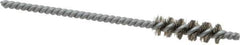 Schaefer Brush - 1/8 Inch Inside Diameter, 5/16 Inch Actual Brush Diameter, Stainless Steel, Power Fitting and Cleaning Brush - 1/8 Shank Diameter, 3-5/8 Inch Long, Twisted Wire Stem, 1/4 Inch Refrigeration Outside Diameter - Industrial Tool & Supply