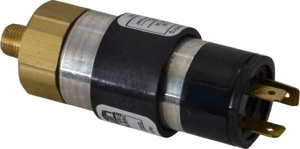 United Electric Controls - 1,500 Max psi, Compact Cylindral Pressure Switch - 1/8 Thread - Industrial Tool & Supply