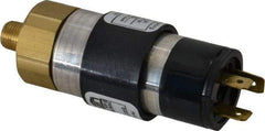 United Electric Controls - 1,500 Max psi, Compact Cylindral Pressure Switch - 1/8 Thread - Industrial Tool & Supply
