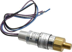 United Electric Controls - 8,000 Max psi, Compact Cylindral Pressure Switch - 1/4 Thread - Industrial Tool & Supply