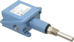 Made in USA - 0 to 225°F, Watertight Temp Switch - 1/2 x 1-7/8 Stem, 10 Resolution - Industrial Tool & Supply