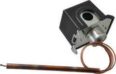 Made in USA - 0 to 150°F, General Service Temp Switch - 5 Resolution, 3/8 x 6-7/8 Bulb - Industrial Tool & Supply