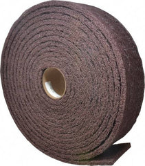 3M - 30' Long x 4" Wide Nonwoven Roll - Medium Grade, Purple, Aluminum Oxide - Industrial Tool & Supply