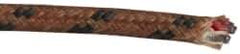 Thermo Electric - Thermocouple Probe Wire, J Calibration - Fiberglass (G), 20 Wire Gauge - Industrial Tool & Supply