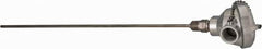 Thermo Electric - Thermocouple Probe Aluminum Head, J Calibration - Aluminum Head - Industrial Tool & Supply