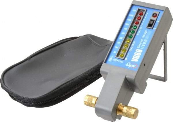 Supco - Vacuum Gauges Type: Electronic Vacuum Gauge Vacuum Range: 50 Microns - Industrial Tool & Supply