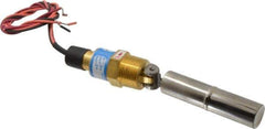 Thomas Products Ltd. - 1" Thread, 900 Max psi, 300°F Max, Liquid Level Side Mounted Float Switches - Brass Stem - Industrial Tool & Supply