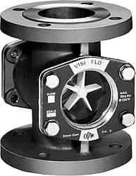 OPW Engineered Systems - 2 Inch, Stainless Steel, Visi-Flo Sight Flow Indicator - 150 Max psi, 7 Inch Overall Length - Industrial Tool & Supply