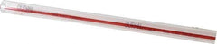 Conbraco - 280 psi Working Pressure, Red Line, Liquid Level Gage Glass - Red Line Grade - Industrial Tool & Supply