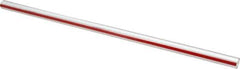 Conbraco - 270 psi Working Pressure, Red Line, Liquid Level Gage Glass - Red Line Grade - Industrial Tool & Supply