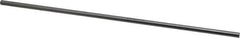Thomson Industries - 1/4" Diam, 1' Long, Steel Annealed End Round Linear Shafting - 60C Hardness - Industrial Tool & Supply