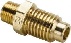 Parker - 1/4" Tube OD Access Valve Refrigerant Adapter - For Parker Brass Access Valves - Industrial Tool & Supply