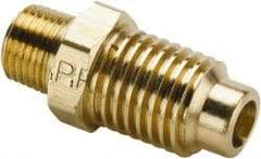 Parker - 1/4" Tube OD Access Valve Refrigerant Adapter - For Parker Brass Access Valves - Industrial Tool & Supply
