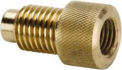 Parker - 1/4" Tube OD Access Valve Refrigerant Adapter - For Parker Brass Access Valves - Industrial Tool & Supply